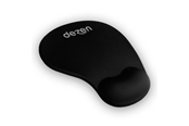 Musemåtte & tilbehør - dezen Mousepad with Gel - Standard - MP-SIL-BK