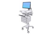 Skærmholder - Ergotron StyleView Cart with LCD Arm 3 Drawers - SV43-1230-0