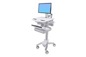 Skærmholder - Ergotron StyleView Cart with LCD Pivot 2 Drawers - SV43-13A0-0