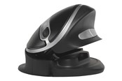 Mus - Bakker Elkhuizen Oyster wireless mouse large - Mus - 5 knapper - Sort - BNEOYMWL