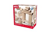 Babylegetøj - Brio 30113 Byggeklodser, natur, 50 stk. - 30113