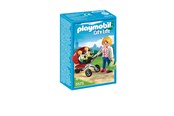 Figur - Playmobil Mor med tvillingeklapvogn - 5573