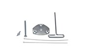 Vægbeslag, AV-Beslag & AV-Møbler - Ergotron Grommet Mount for LX Single Arm - Max - recommended for - 98-034