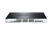 Switch - D-Link SmartPro DGS-1510-28XMP - switch - 28 ports - Managed - rack-mountable - DGS-1510-28XMP