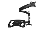 Skærmholder - StarTech.com Single-Monitor Arm - Laptop Stand - One-Touch Height Adjustment - ARMUNONB