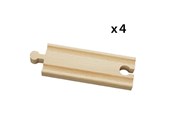 BRIO - Brio 33334 Lige skinner, korte - 33334