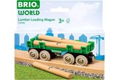 BRIO - Brio 33696 Togvogn med tømmer - 33696