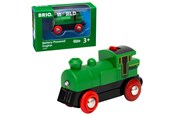 BRIO - Brio 33595 Batteridrevet tovejs lokomotiv, grønt/sort - 33595