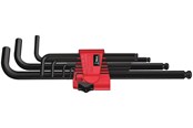 Værktøj - Wera 950 PKL/9 BM N Vinkelnøglesæt, metrisk, BlackLaser, 9 dele - 05022086001