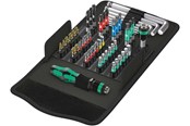 Bor & bits - Wera Kraftform Kompakt 100, 52 dele - 05057460001