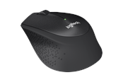 Mus - Logitech B330 Silent Plus - Mus - Optisk - 3 knapper - Sort - 910-004913