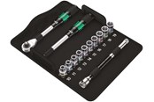 Værktøj - Wera 8006 SC 1 Zyklop Hybrid-skraldesæt, 1/2"-tilslutning, metrisk , 13 dele - 05004090001