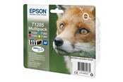 Blæk, Toner & Forbrugsstoffer - Epson T1285 4-Pack Black Yellow Cyan Magenta - C13T12854022