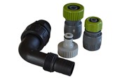 Dyk/Trykpumper - AL-KO 1" vinkelstuds m/fitting for trykpumpe - 1732097