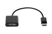 Skærmkabel - HP DisplayPort to DVI Adapter - F7W96AA