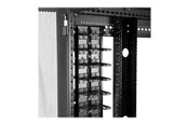 Netværkstilbehør - StarTech.com Vertical Cable Organizer with D-Ring Hooks - 0U - 6 ft. - CMVER40UD