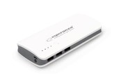 Powerbank - Esperanza POWER BANK RADIUM 8000MAH WHITE/GRAY - 8000 mAh - EMP106WE