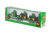 Legetøjsbil - SIKU Siku 1:87 Lavtlæsser med John Deere traktorer - 1837
