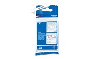 Papir, Fotopapir og Etiketter - Brother TZe R231 - Black On White - Roll (1.2 cm x 4 m) - TZER231