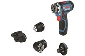Skrue/Boremaskine - Bosch Blå bosch 12v bore-/skruemaskine gsr med 2x2,0ah, lader og kuffert - 06019F6000