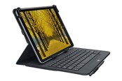 Tastatur - Logitech Universal Folio Keyboard - Tastatur & Folio sæt - Sort - 920-008340