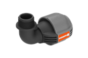 Havevanding - Gardena L-stykke 25 mm x 3/4" hangevind - 2781-20