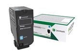 Blæk, Toner & Forbrugsstoffer - Lexmark Return Program Cyan Toner Cartridge CS - 75B20C0