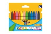Skrive- og Tegneværktøjer - BIC Kids Plastidecor Triangle farvekridt – Assorterede farver, pakke med 12 - 829773