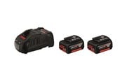 Akku & Lader - Bosch Professional 2 x GBA 18V 5.0Ah + GAL 1880 CV - 1600A00B8J
