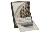 Bor & bits - Bosch Robust Line-metalborsæt HSS-Co med 10 dele - 2607019925