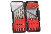 Bor & bits - Bosch Toughbox-metalborssæt med 18 dele HSS-G, DIN 338, 135° - 2607019578
