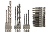 Bor & bits - Bosch Uneo Mixed Set - 2609256989