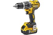 Skrue/Boremaskine - Dewalt 18v kompakt kulløs slagboremaskine med 2x5,0ah, lader og kuffert - DCD796P2-QW
