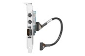 Netværksadapter (netkort, printserver mv.) - HP - Serial / PS/2 adapter - PCIe - seriell x 1 + - 1VD82AA