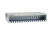 Repeater, boostere, bridges & transceiver - Allied Telesis Media Conversion Rack-Mount Chassis - basis for modulær ekspansion - AT-MMCR18-60