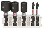 Bor & bits - Bosch Impact Control skruebit og topnøgler, 5 dele - 2608522350