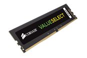 RAM - Corsair Value Select DDR4-2666 - 8GB - CL18 - Single Channel (1 pcs) - Sort - CMV8GX4M1A2666C18