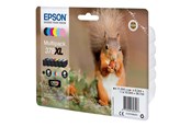 Blæk, Toner & Forbrugsstoffer - Epson 378XL Multipack - 6 pakker - XL - sort gul cyan magenta lys magenta lys cyan - original - blækpatron - C13T37984020