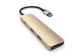 Dockingstation - Satechi Slim Aluminum Multi-Port Adapter - USB-C - 4K HDMI - 2-Port USB-A - ST-CMAG