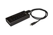 USB hub - StarTech.com USB-C Hub Metal 7 Port USB hub - USB 3.0 - 7 ports - Sort - HB30C5A2CST