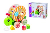 Trælegetøj - Eichhorn Color Pull-along Stacking Animal - 100002231