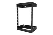 Rack skabe - StarTech.com 15U Wall-Mount Server Rack - 12 in. Depth - rack - 15U - RK15WALLOA