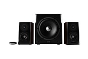 Højttalere - PC - Edifier S350DB 2-1 - Brown - 2.1 Kanal - S350DB - Brown