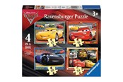 Puslespil - Ravensburger Disney Cars 3 Puzzle 4in1 - 068944
