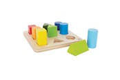 Trælegetøj - Hape Wooden Sorting Shelf Forms - E0426