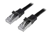 Netværkskabel - StarTech.com 2m Black Cat6 / Cat 6 Shielded (SFTP) Patch Cable 2 m - patchkabel - 2 m - sort - Sort - 2m - N6SPAT2MBK