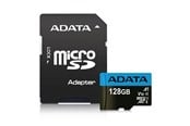 Hukommelseskort - A-Data Premier MicroSD/SD - 100MB/s - 128GB - AUSDX128GUICL10A1-RA1