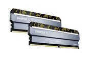 RAM - G.Skill Sniper X DDR4-2400 - 32GB - CL17 - Dual Channel (2 pcs) - Intel XMP - Sølv - F4-2400C17D-32GSXK