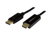 Skærmkabel - StarTech.com DisplayPort - HDMI - 2m - Sort - DP2HDMM2MB