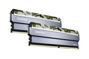 RAM - G.Skill Sniper X DDR4-3200 - 16GB - CL16 - Dual Channel (2 pcs) - Intel XMP - Sølv - F4-3200C16D-16GSXFB